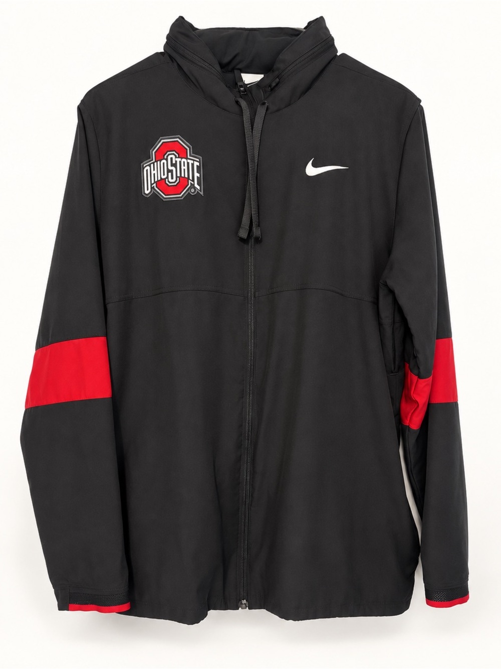 Nike Ohio State Buckeyes Dri-FIT Hooded Full-Zip Jacket Men’s XL